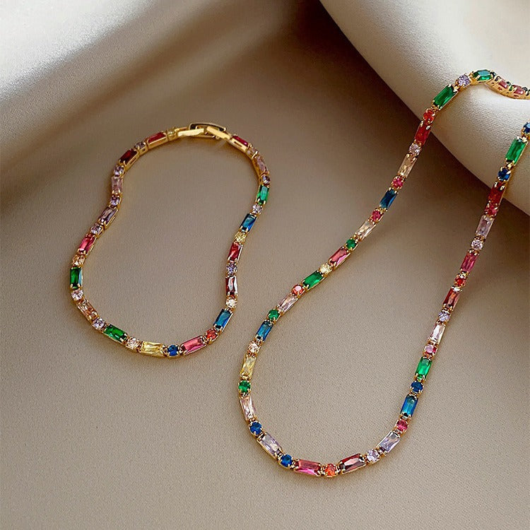 Collar y Pulsera de Oro